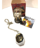 Harry Potter Mini Hedwig The Snowy Owl with Sticker Book &amp; Necklace - £7.83 GBP