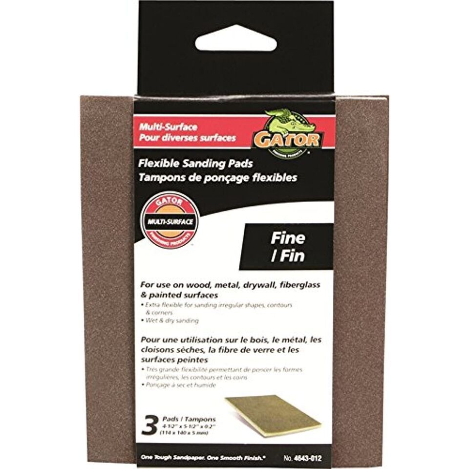 Ali #4643 3PK4-1/2&quot; 180G Sand Pad - $18.95