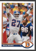 1991 Upper Deck, Steve Atwater,  #144, Broncos - $1.90