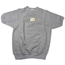 NWT Deadstock Wrangler Gray Heathered Short Sleeve Sweatshirt Sz M 38-40... - $1,073.41 MXN