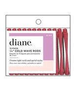 2XDiane Cold Wave Perm Rods 12 Pack- Mini Red 1/10&quot; - $272.83 MXN