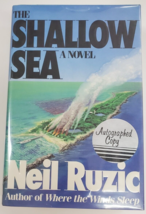 The Shallow Sea by Neil Ruzic SIGNED First Edition HD DJ VG 1992 Bahamas - $14.84