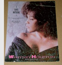 Whitney Houston Sheet Music I Have Nothing Vintage 1993 - $19.99