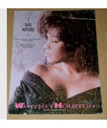 Whitney Houston Sheet Music I Have Nothing Vintage 1993 - $27.34 CAD