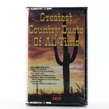 Greatest Country Duets of All Time by Various (Cassette Tape, 1989, MCA) SEALED - $4.43