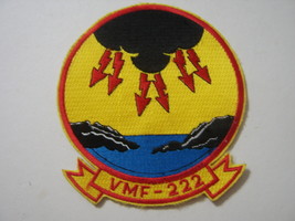 Marine Fighting Squadron 222 (VMF-222) Usmc Patch Not Current :KY22-4 - £11.72 GBP
