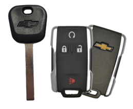 KEY CUT SERVICE + B119 Key + Remote M3N-32337100 For Chevrolet Silverado... - $42.06