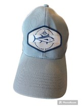 Magellan Outdoors BlueFin Tournament Blue White Trucker Hat Cap Mesh Snapback  - £7.74 GBP