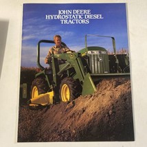 John Deere 655, 755 &amp; 855 Hydrostatic Diesel Tractor Brochure, 12 PagesV... - $27.00