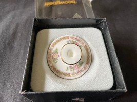 Wedgwood Kutani Crane Osso Cina Miniatura Candelabro Portacandele Bambol... - £38.37 GBP