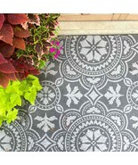 Tangier Patio Stencil – Large Cement Stencil – Patio Stencil for Paintin... - $84.40 CAD