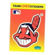 1991 Fleer #NNO Team Logo Stickers Baseball Collection Cleveland - £1.57 GBP