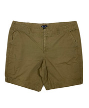 Gap Hadley Women Size 16 (Measure 38x8) Green Chino Shorts - $9.89