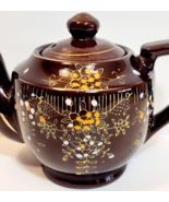 1960s Japanese Floral Tea Pot Hand Painted Made in Japan Vintage - $570.99 MXN