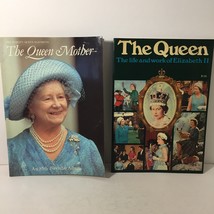 Lot of 2 The Life An Work Of Elizabeth &amp; The Queen Mother An 85th Birthd... - $22.75