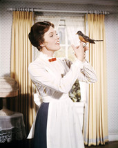 Julie Andrews With Bird Mary Poppins 16x20 Canvas Giclee - $69.99