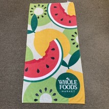 Whole Foods Supermarket Beach Towel Watermelon Fruit 57.5x24.5” - $17.77