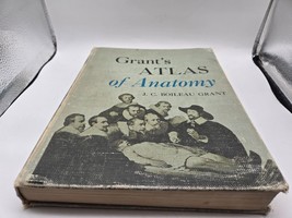 Grant&#39;s Atlas of Anatomy J.C. Boileau Grant HC VTG Book Sixth Edition 1972 - $9.89