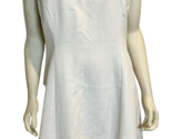 Antonio Melani Ivory Lace and Fabric Lined Sleeveless A Line Dress Size 12 - £34.16 GBP