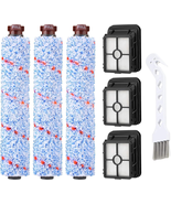 3 Multi-Surface Brush Rolls 3 Vacuum Filters for Bissell CrossWave 1785 ... - $37.53 CAD