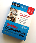 Nolo Quicken Legal Business Contracts and Forms Pro - Windows - Sealed R... - $10.00