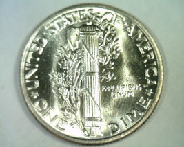 1943 Mercury Dime Choice Uncirculated / Gem Ch Unc. / Gem Nice Original Coin - £17.31 GBP