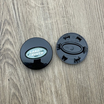 4 Piece 62mm Land Rover Wheel Center Cap Black Green Emblem Hub caps - $17.99
