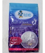 2 Pairs Women Gel Metatarsal Ball of Foot Cushions Shoe Inserts US - Clear - £7.89 GBP