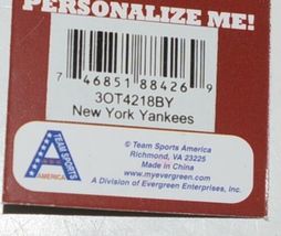 Team Sports America MLB Baby Shirt New York Yankees Ornament image 7