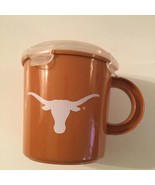 NCAA Texas Longhorns mug soup 23.5 oz lid MRL Sports new - £9.42 GBP