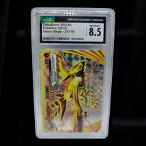 Pokemon Talonflame Break 21/114  Steam Siege 2016 Graded 8.5 CGC NM/Mint - $26.18