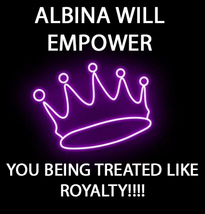  FREE W $49 ORDERS ALBINA WILL EMPOWER YOU BEING TREATED LIKE ROYALTY MAGICK  image 2