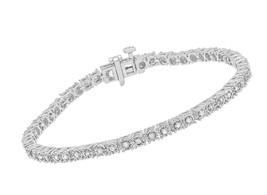 Diamonds 1/2 Carat Real Diamond Fashion Tennis for in - £284.95 GBP