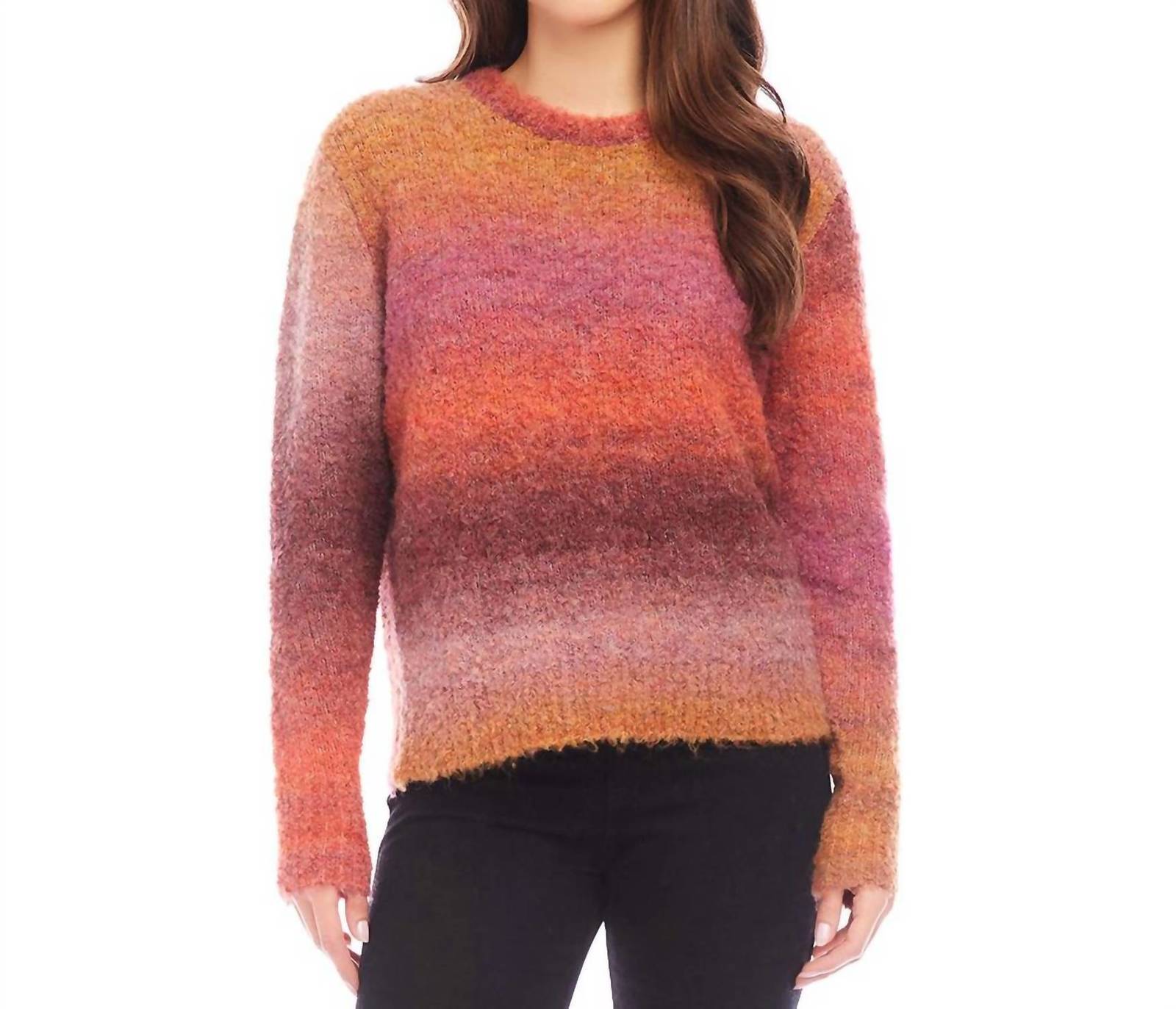 Karen Kane Ombre Boucle Sweater Size XL - $70.29