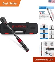 Precision 3/8-Inch Drive Click Torque Wrench - 5-45 Ft-Lb for Vehicle Re... - $775.30 MXN