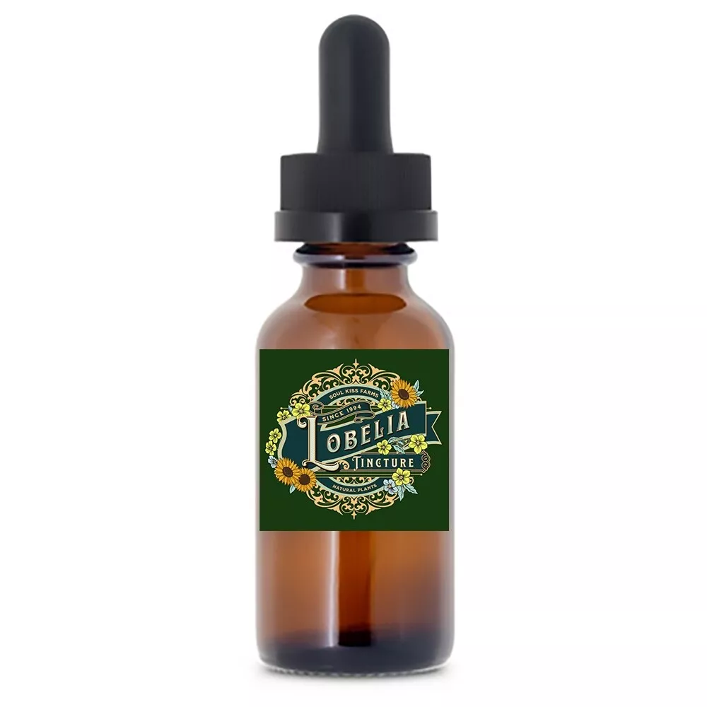 Lobelia Extract Lobelia Tincture Lungs &amp; Nerve Support PotentPure Fast USA - $13.25