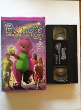 Barney&#39;s Great Adventure VHS childrens Video The Purple Dinosaur First Movie - £4.47 GBP