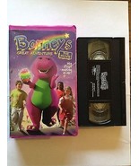 Barney&#39;s Great Adventure VHS childrens Video The Purple Dinosaur First M... - £4.44 GBP