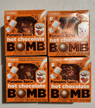 Frankford Hot Chocolate Pumpkin Spice Cocoa Bombs Set of 4 Fall Limited ... - $19.79