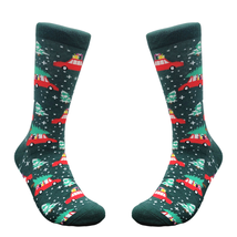 Christmas Tree on a Car Socks from the Sock Panda (Adult Large) - £6.70 GBP