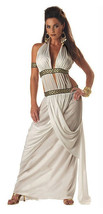 Spartan Queen Greek Adult Halloween Costume Women&#39;s Size Medium 8-10 - £25.59 GBP