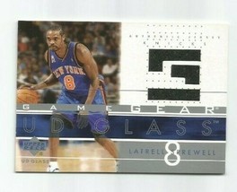 Latrell Sprewell (New York Knicks) 2003-04 Upper Deck Ud Glass Relic Card #LS-GG - £5.31 GBP