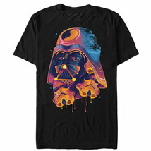 Star Wars Darth Vader Empire Paint Drip T-Shirt Black - £21.57 GBP