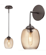 NIB George Kovacs P931-647 Bubble One Light Pendant Copper Bronze Patina... - $144.84 CAD