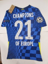 Chelsea FC #21 UCL 2021 Champions of Europe Match Home Soccer Jersey 202... - £87.61 GBP