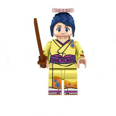 Minifigure Kamiya Kaoru Rurouni Kenshin Samurai X Cartoon Tv Show Anime ... - $6.90