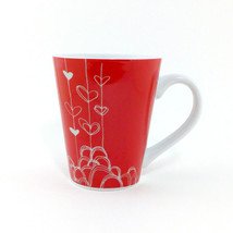 Starbucks Valentines Day Gift Red Mug 14 Fl Oz Bone China Cup 2014 Collectible - £22.34 GBP