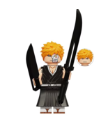 SLK Ichigo Kurosaki V3 Cartoon TV Show Anime Bleach Minifigure Toy for G... - $10.39 CAD