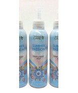 ( Lot 3 ) Personal.Care Summer Passion Hair &amp; Body Mist 6.1 Oz (180mL) Each - £23.35 GBP