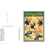 1982 New Orleans Jazz Festival Poster Post Card St Germain - £4.27 GBP